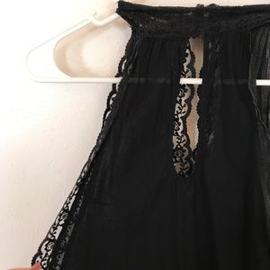 Free People Keyhole Tank Top